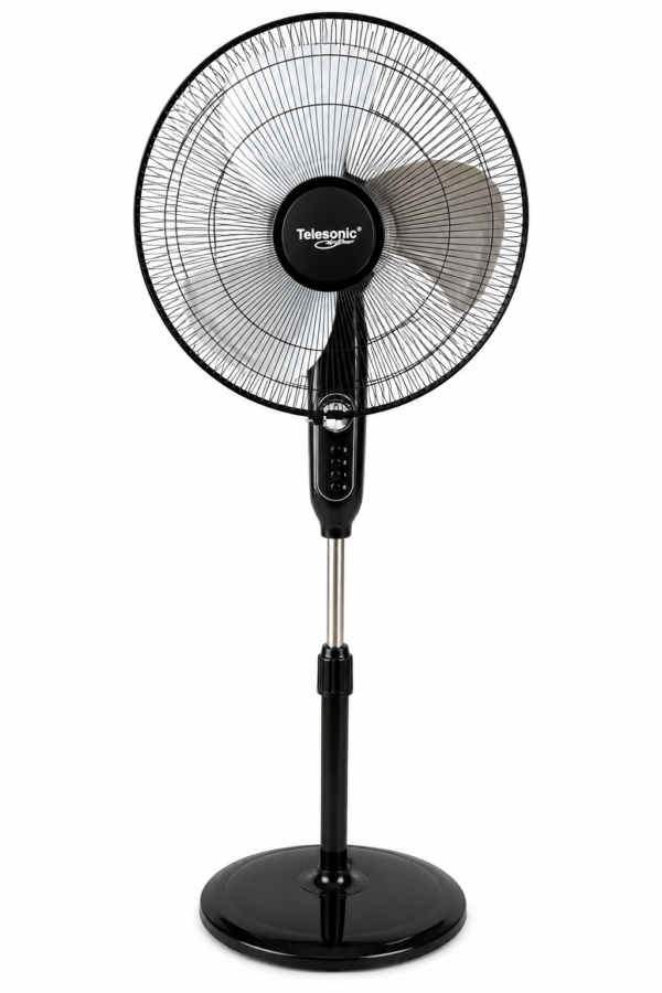 0481df89-e9d2-49df-83d5-d5530980ec76 alumium TELESONIC PEDESTAL FAN 16" TL-1665SF