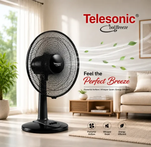 TELESONIC TABLE FAN (FAN037)